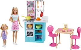 Lėlės rinkinys Barbie Baking Playset and Accessories, HBX03