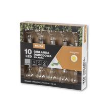 Sodo girlianda MOZA SOL3538 su saulės baterija, 2+1,8 m, 10 LED, šilta balta šviesa