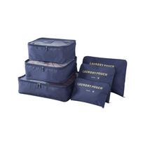 Lagamino daiktų dėklai tamsiai mėlyna sp. 6 vnt. 01500_G