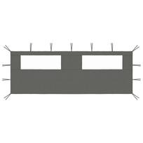 Sodo stogelis 6x2 m pilkas, 315304