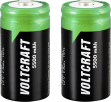 VOLTCRAFT HR14 Baby (C)-Akku NiMH 5500 mAh 1.2 V 2 St. (VC-12714040)