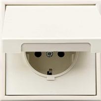LIREGUS SCHUKO hermetinis Lizdas smėlio spalvos, 16A (Modern Serija)