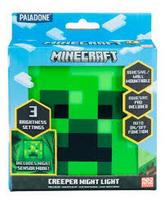 Šviestuvas Paladone Minecraft Creeper, juoda sp./žalia sp.