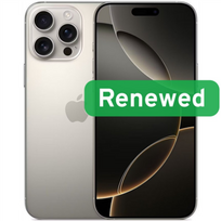 Apple Renewed Grade C | Apple iPhone 16 Pro | Natural Titanium | 6.3 " | OLED | 256GB | 5G | iOS