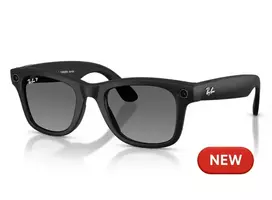 Ray-Ban Meta Wayfarer 4012 601ST3 53 GEN2 Rėmeliai matiniai juodi (Grafito gradient spalvos poliarizuoti lęšiai)
