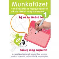Parašyk ir ištrink! Užrašų knyga - Linijų piešimo pratimai