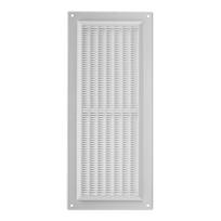 Ventiliacinės grotelės EUROPLAST VR1330, 130 x 300, plastikinės, baltos spalvos