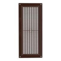 Ventiliacinės grotelės EUROPLAST VR1330B, 130 x 300, plastikinės, rudos spalvos