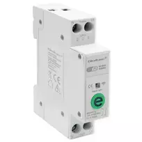 Qoltec Wi-Fi DIN rail relay with electricity meter 63A | eWeLink by Sonoff | Wi-Fi | LED