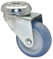 Pasukamas ratukas WAGNER Eco, d-75 mm, termoplastiko guma, apkrova - 50 kg.