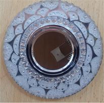 Montuojamas šviestuvas BALTIK GAISMA D498B Cl, GU10, apvalus