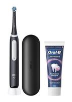 Oral-B iO Series 3 Electric Toothbrush incl. replacement head, travel case, and toothpaste Black