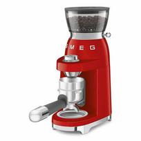 Smeg CGF03RDEU 50s-style coffee grinder, red