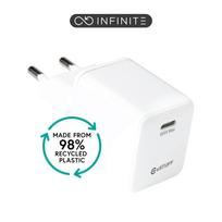 eSTUFF INFINITE (GRS) USB-C Charger  EU PD 60W GaN. 1 x USB-C.
