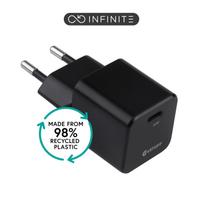 eSTUFF INFINITE (GRS) USB-C Charger  EU PD 30W GaN. 1 x USB-C.
