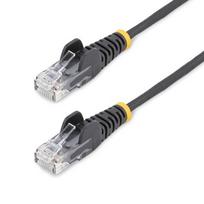 StarTech.com 1.5 m CAT6 Cable – Slim – Snagless RJ45 Connectors – Black