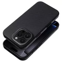 OEM Carbon Elite Mag phone case with MagSafe support for iPhone 16e, black