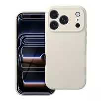 OEM Forcell F-Protect Rubber Premium phone case with MagSafe support for iPhone 16e | iPhone 17e beige