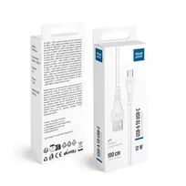Blue Star PJ-DG4-A data transfer and charging cable | USB-A to USB-C | 12W | 1m | white