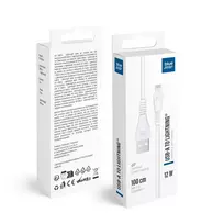Blue Star PJ-DG5-A data transfer and charging cable | USB-A to Lightning | 12W | 1m | white