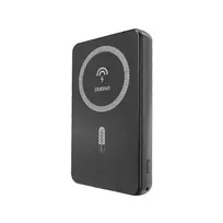 Dudao K14S Magnetic Power Bank | 5,000 mAh | 20W | USB-A, USB-C, MagSafe | black