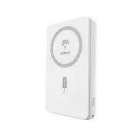 Dudao K14S Magnetic Power Bank | 5,000 mAh | 20W | USB-A, USB-C, MagSafe | white