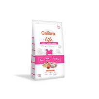 CALIBRA Dog Life Adult Small Breed Chicken sausas maistas suaugusiems mažų veislių šunims su vištiena, 1,5 kg