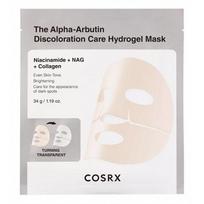 Cosrx Arbutin Discoloration Care Hydrogel Mask skaistinamoji hidrogelinė veido kaukė, 34 g. x 3 vnt.