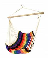 Kabantis krėslas, braziliška kėdė „Rainbow“ su 6 cm paminkštinimu, 100 kg Ineox BG03WK
