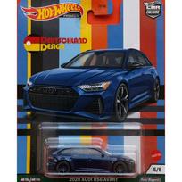 PRE-ORDER Hot Wheels Premium 2026 Deutschland Design Modeliukas 2020 Audi RS6 Avant Blue