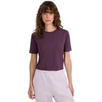 Moteriškas marškinėlis 4F F2971 tamsiai violetinis 4FWAW25TTSHF2971 50S