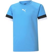 Vaikiškas marškinėlis Puma teamRISE Jersey Jr žydras 704938 18, 140