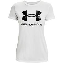 Moteriškas marškinėlis Under Armour Live Sportstyle Graphic, baltas, SSC 1356305 102