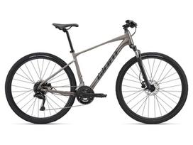 Hibridinis dviratis Giant Roam 3 Shell White XL su diskiniais stabdžiais