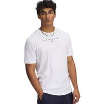 Vyriškas marškinėlis Under Armour Stacked Logo SS, baltas, 6000211 100, M