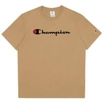 Vyriškas marškinėlis Champion SS Tee, smėlio spalvos, 220256 MS091