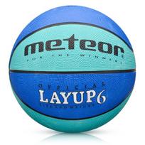 Meteor Layup 6 krepšinio kamuolys mėlynas
