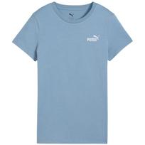 Moteriškas marškinėlis Puma Ess Small No. 1 logo Tee (s) mėlynos spalvos 682373 34