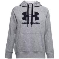 Moteriška džemperis Under Armour Rival Fleece Logo Hoodie, pilkos spalvos, 1356318 035