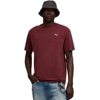 Vyriškas marškinėlis Puma Ess Elevated Relaxed Wash Tee, bordo spalvos 688048 96