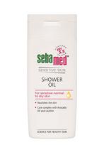 SebaMed Sensitive Skin Shower Oil Dušo aliejus 200ml dermatologinis prausimosi aliejus