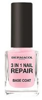 Dermacol 3in1 Nail Repair Base Coat Nagų priežiūrai 11ml nagų lako bazė