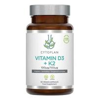 CYTOPLAN vitaminas D3 + K2 – 60 kapsulių