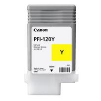Canon PFI-120Y geltona rašalo kasetė - Originali kasetė