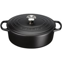 Le Creuset Signature Casserole oval 29 cm black