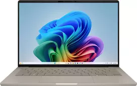 Nešiojamas kompiuteris ASUS Zenbook A14 FHD+ OLED Laptop Copilot+ PC / Qualcomm Snapdragon X Plus / 16GB RAM / 512GB SSD / Windows 11 home - 90NB1501-M00R50 UX3407QA-X1P512