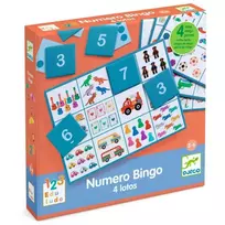 Edukacinis žaidimas - Eduludo - Skaičių bingo (4 žaidimai)