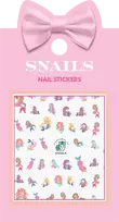 Snails nagų lipdukai, Undinėlės prisilietimas