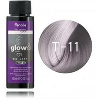 Fanola Glow & Glossy Demi-Permanent Hair Color Oil aliejinė tonavimo priemonė plaukams be amoniako - T.11
