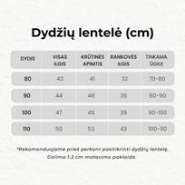 Maudymosi kostiumėlis vaikams su rankovėmis UPF 50+ – žalias su mašinėlėmis - 100 cm